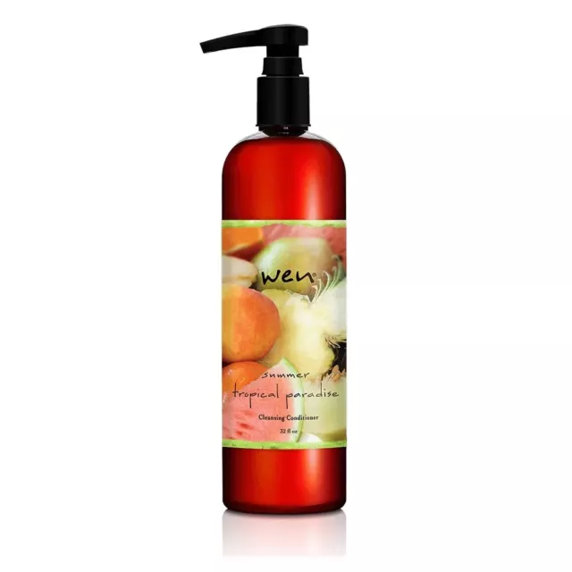 Wen Summer Tropical Paradise 32 Oz. Cleansing Conditioner & Pump Sealed New