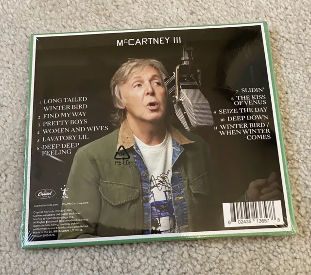 💿 PAUL MCCARTNEY - III - GREEN DIE COVER CD - HMV Exclusive! (The ...