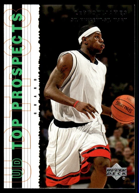 ud top prospects lebron james card