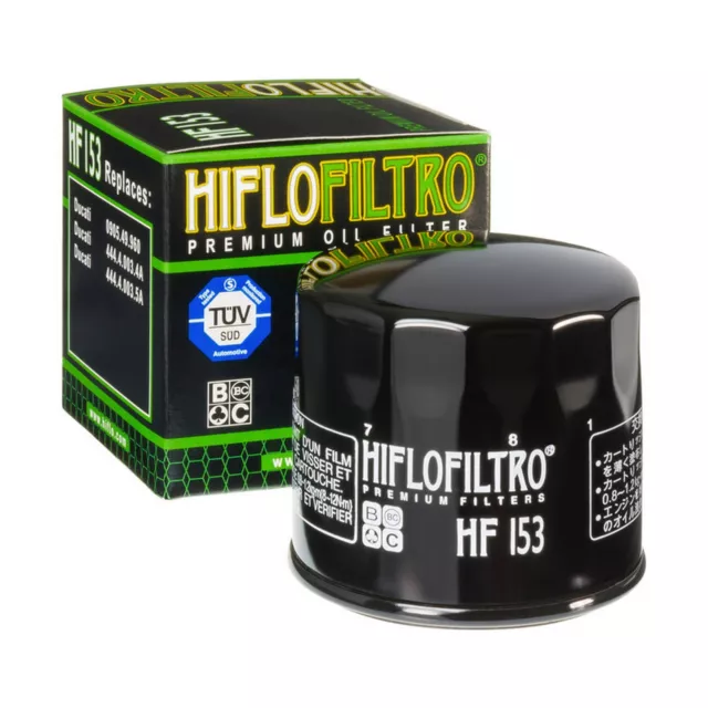 HiFlo Black Spin-On Oil Filter (HF153)