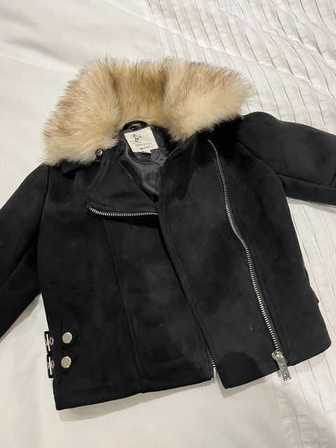 girls river island jacket age 2-3 years