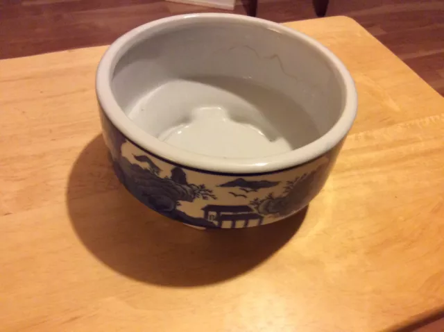 Blue & White Chinese Porcelain Bowl