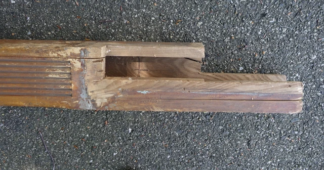 Pair Antique Ornate Hand Made Wooden Columns Newel Posts Architectural Salvage 5