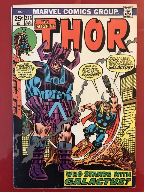 The MightyThor #226 | 1974 | 2nd App. Of Fire Lord | MVS Intact | FN Condition🔑