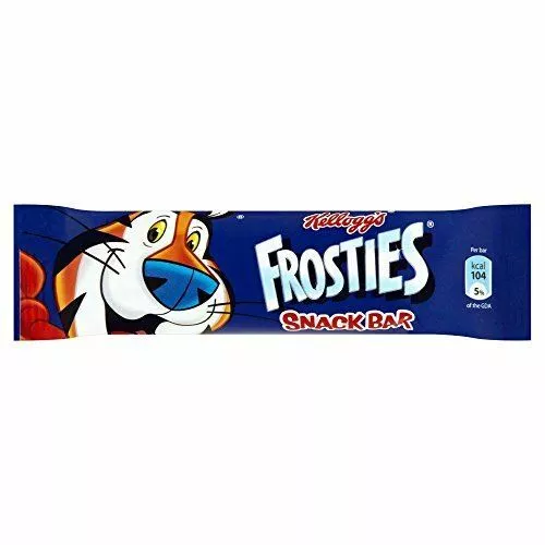 Kellogg's Frosties Cereal Bar - 25g - Pack of 12 (25g x 12 Bars)