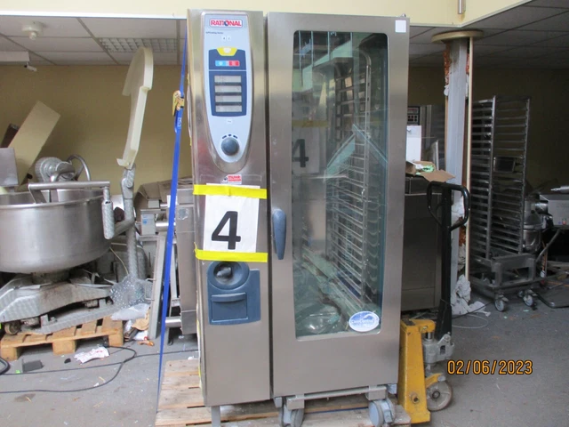 KOMBIDÄMPFER  RATIONAL SCC 20/1   201  BJ 2008 gebraucht mit Hortenwagen