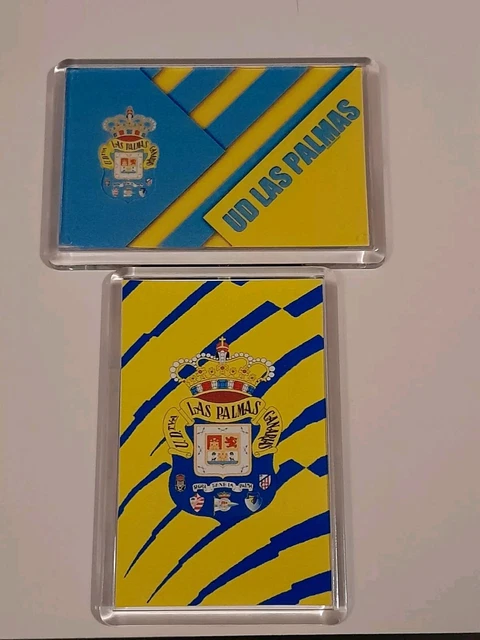 Lot De 2 Aimants Réfrigérateur CA Osasuna - Acrylique - Football Espagne La Liga
