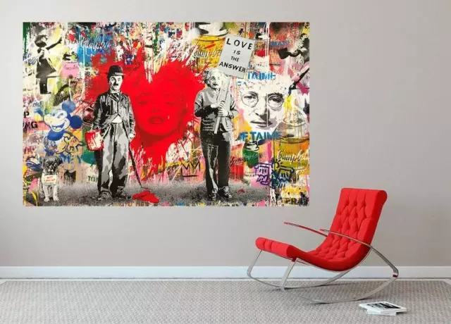 Abstract Canvas Art Street art Wall Art Graffiti Canvas Painting Print