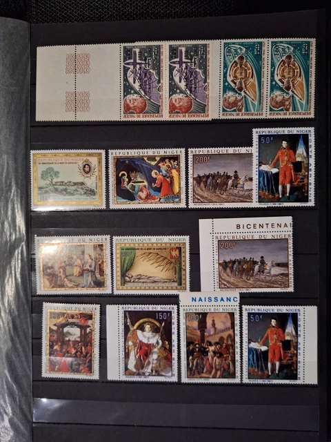 Niger Timbres Poste Aerienne Neuf Voir Photo
