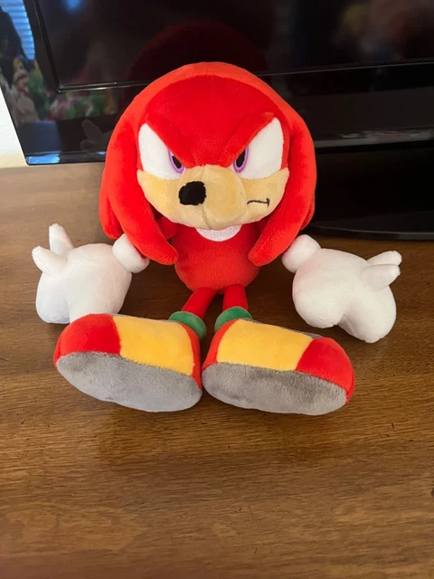Sanei Knuckles The Echidna Plush SEGA Sonic Knuckles Plush Toy San
