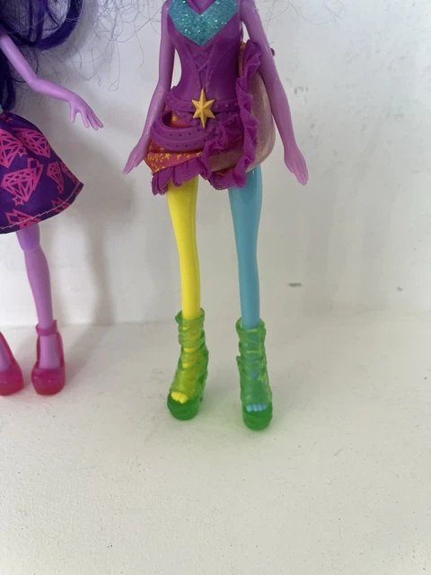 2 X MY Little Pony Equestria Girls Rainbow Rocks Twilight Sparkle ...