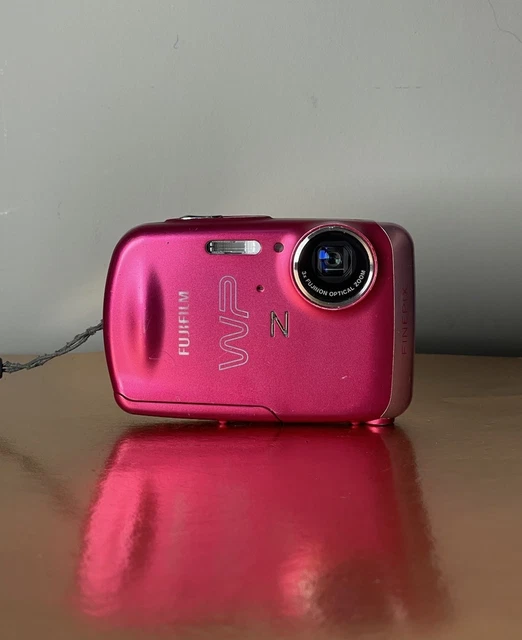FUJIFILM FINEPIX Z33 WP 10.0MP Pink Digital Camera Tested Working