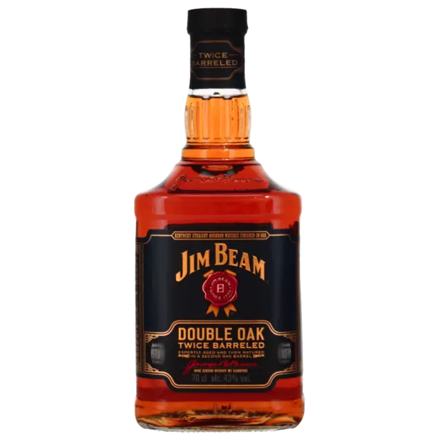 Jim Beam Double Oak Bourbon Whisky 70cl