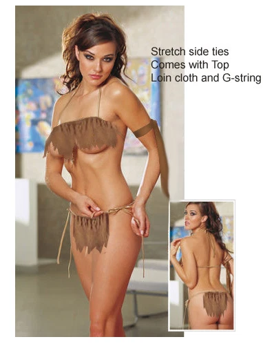 CAVEWOMAN JANE LOIN cloth sexy cave girl , Made to your size $25.00 -  PicClick