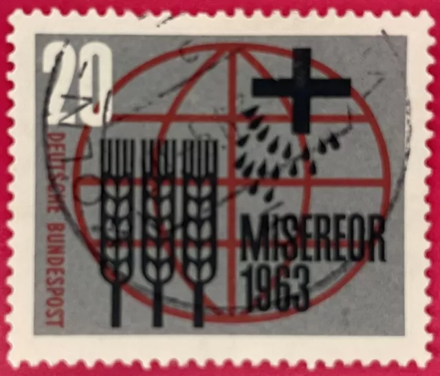 🇩🇪 BRD Bund Michel Nr. 391 Gestempelt (1963) Misereor
