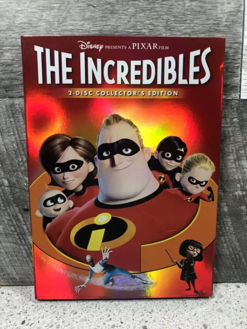 THE INCREDIBLES (DVD, 2005, Widescreen, 2-Disc Collector's Edition) $10 ...