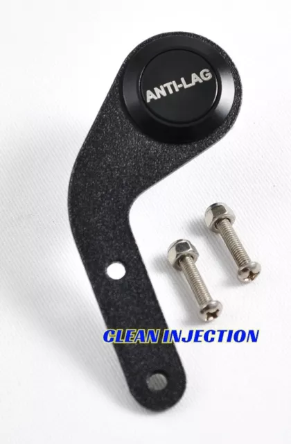 Nero 19MM Anti-lag Sterzo Ruota Momentaneo Attivazione Spingere Bottoni 2 Passo