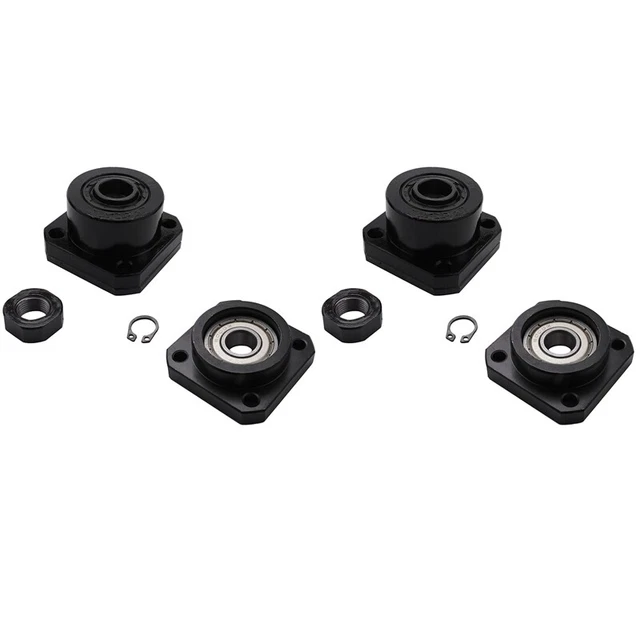 2X,FK12 FF12 Halterung für Umlauf Spindel 1605 FK12 Feste Seite FF12 SZ4V6