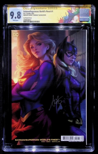 Batman/Superman: World's Finest #1 Stanley 'Artgerm' Lau Variant CGC 9.8 -Signed