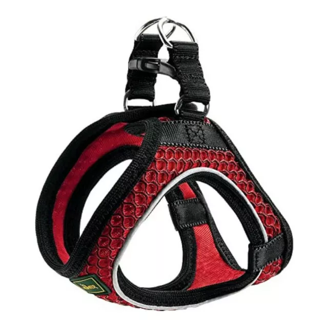 Harnais pour Chien Hunter Hilo-Comfort Rouge Taille XS [35-37 cm]