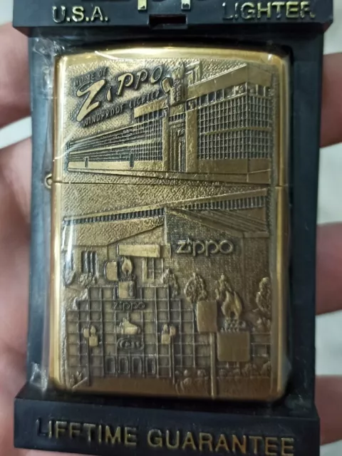 Zippo Buildings brass barrett smythe Zippo Buildings brass barrett smythe