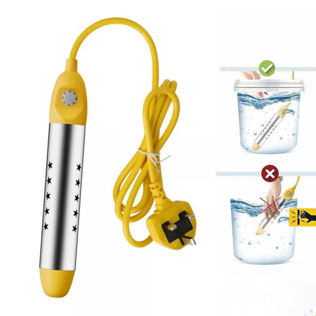 Electric Immersion Water Heater Boiler Portable Suspension Water Heater Travel