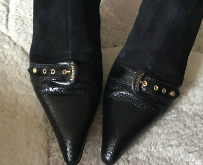 CHANEL SPORTRIDER Q NWT Size 37.5 Retail $1,195 $795.00 - PicClick