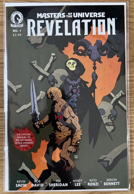 Masters of the Universe Revelation #1 2021 Mignola Variant Cover B Dark Horse