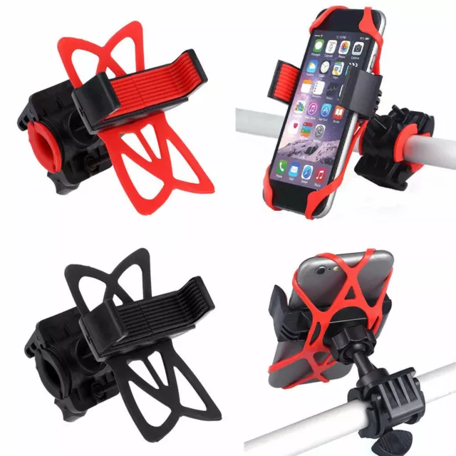 Bicycle Cycle Bike Mount Handlebar Phone Holder Cradle For iPhone Android A3GK