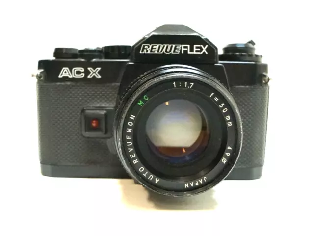 Kamera Revueflex AC X mit Objektiv Auto Revuenon 1:1.7 / 50 mm (3541)