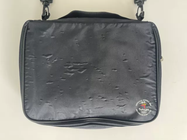 Sydney 2000 Olympics Pin Collectors Case Bag Black