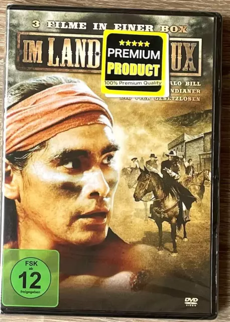 Im Land der Sioux, 3 Filme in einer Box, Western, DVD NEU OVP