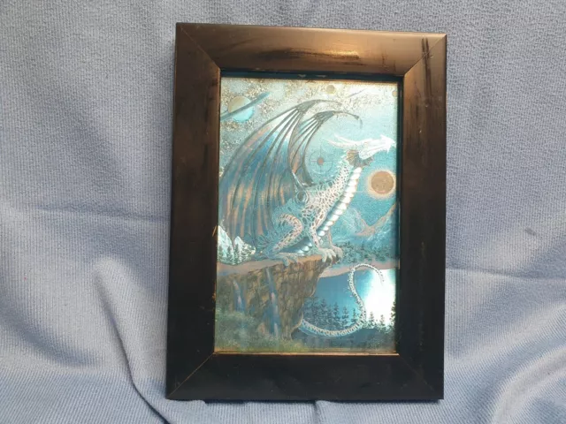 Dragon against the Night Sky Picture Frame  20cm x 14.5cm