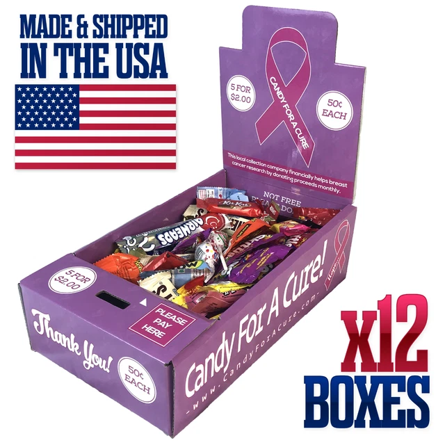 12 New Vending Route Display Honor Boxes Sell Candy & Lollipops Donation Charity 12 New Vending Route Display Honor Boxes Sell Candy & Lollipops Donation Charity