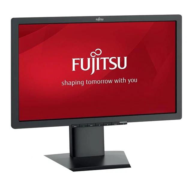 MONITOR PC 22'' FUJITSU HDMI VGA DVI-D RICONDIZIONATO 16:9 B22T-7 HD ...