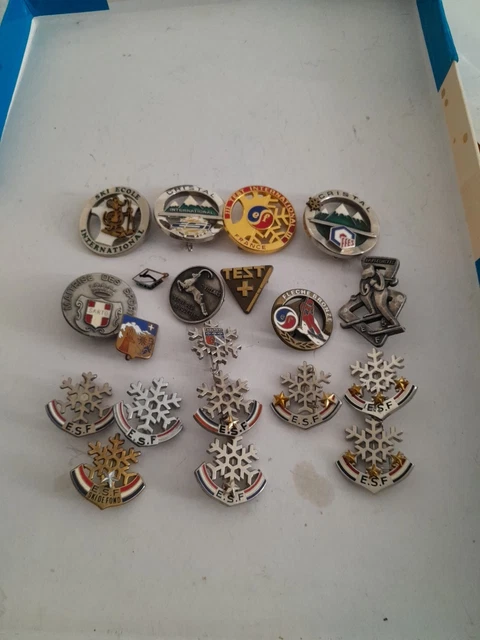 Insigne émaillé Mouflon - École Du Ski De Morzine - Pin's Sportif Vintage France
