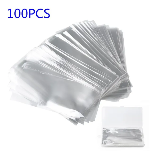 100x Paper Money Album Currency Banknote Clear Case Storage Collection Bag + Box