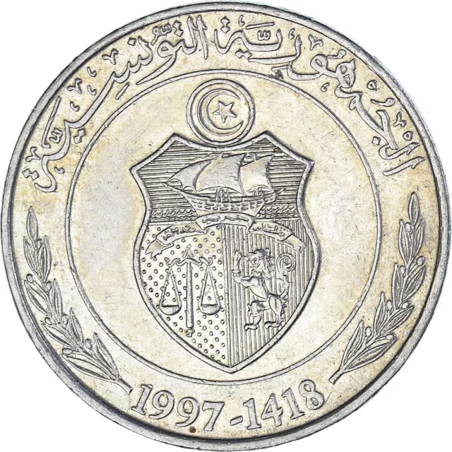 [#1353885] Coin, Algeria, Dinar, 1997