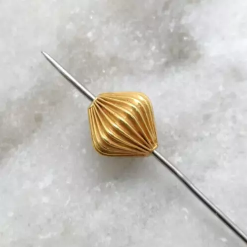 Perle d’or 13x12mm, perle d’or 18 carats, recherche de bijoux de perles...