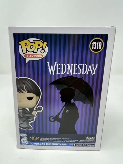 Funko Pop Addams Family Wednesday with Cello #1310 Shop Exclusive Authentic New 3