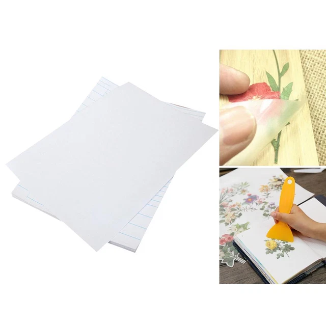 Pressure Sensitive Cold Rolling Film for Making DIY Dried Flower Craft