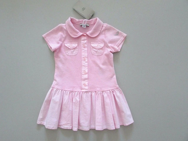 Armani Girl Abito Vestito Bambina Primavera  Estate Taglia 9  Mesi Sconto 50%