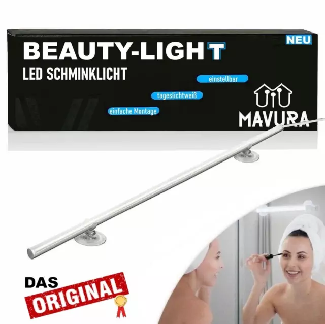 BEAUTY-LIGHT LED Schminklicht Make-Up Licht Spiegelleuchte Kosmetiklampe