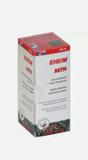 Eheim Aktiv Carbon 250ml Active Remover Aquarium/Fish Tank Filter Media