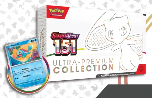 POKEMON SCARLET AND Violet 151 Ultra Premium Collection UPC New Sealed ...