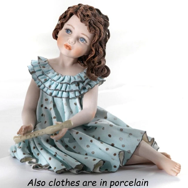 Statue Figurine Fille Nue Polystone - Décoration Maison Italie Hauteur 19 Cm - Occasion Bon état