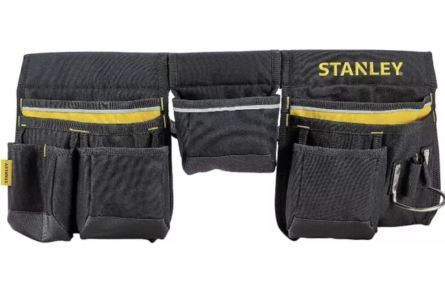 Stanley Multi Pocket Pouch Tool Belt Apron And Hammer Loop1 96 178 STANLEY
