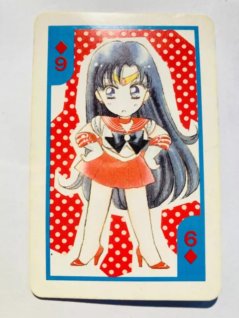 Trista 9 Sailor Moon Playing Card by Nakayoshi magazine From Japan 1992 F/S