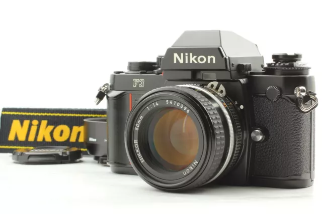 N MINT CASE] Nikon F3 Eye Level 35mm SLR Film Camera Ai-s 50mm f1
