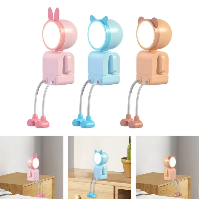 Lampe de chevet pour chambre d'enfant, lampe de bureau, lapin, lumière